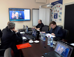 24 February 2021 MPs taking part in the virtual meeting hosted by the US Mission to NATO (USNATO)